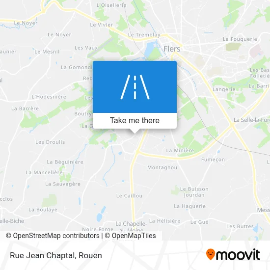Rue Jean Chaptal map