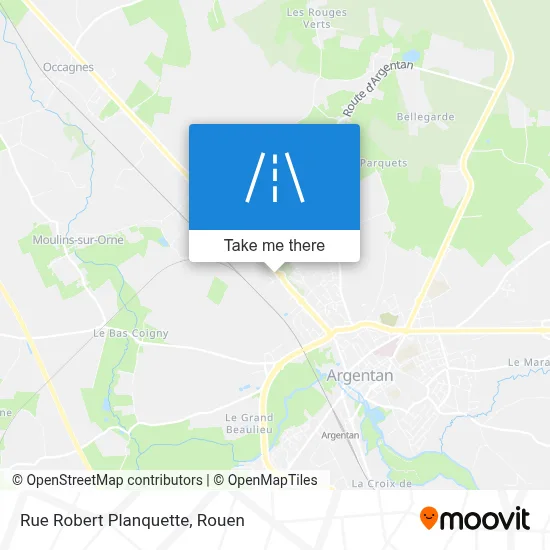 Rue Robert Planquette map