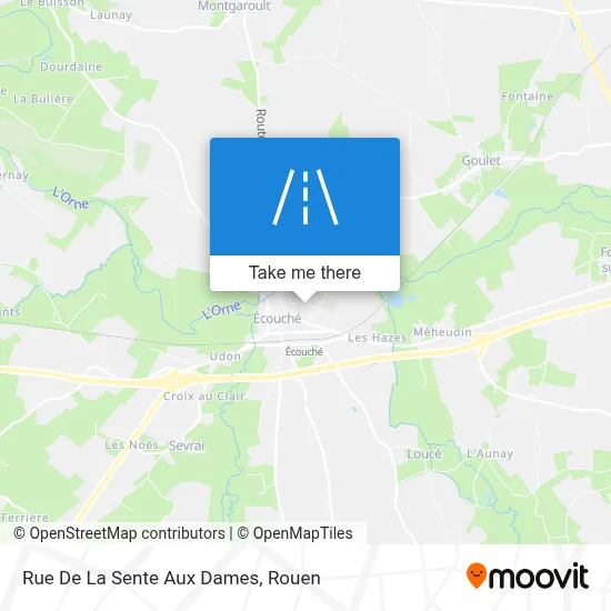 Rue De La Sente Aux Dames map