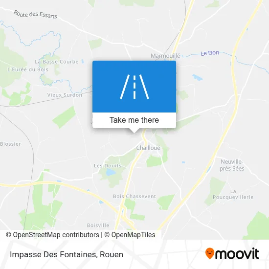 Impasse Des Fontaines map