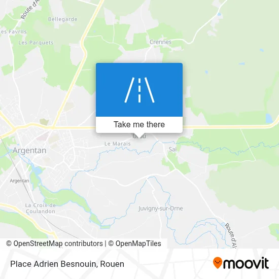 Place Adrien Besnouin map