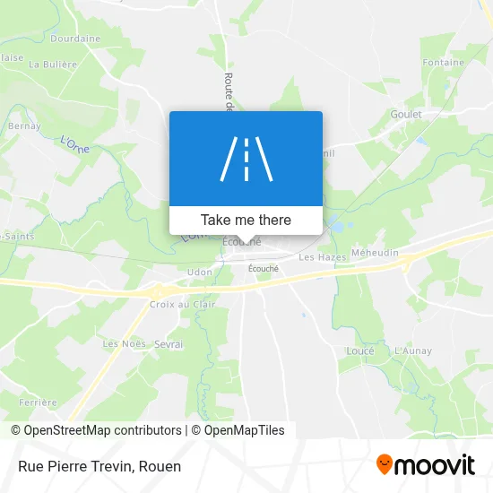 Rue Pierre Trevin map