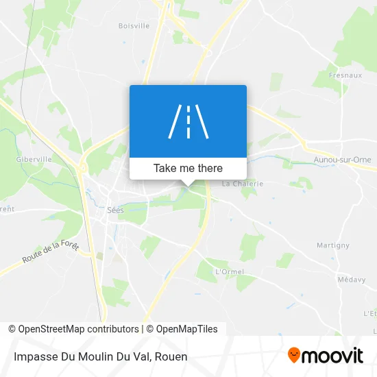 Impasse Du Moulin Du Val map