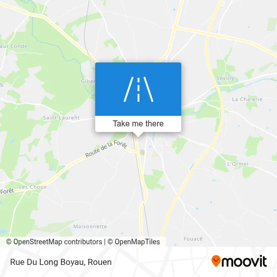Rue Du Long Boyau map