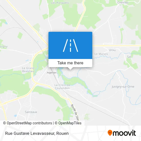 Rue Gustave Levavasseur map