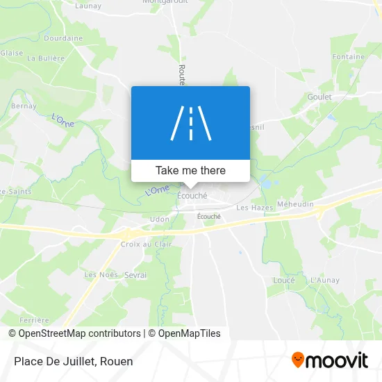 Place De Juillet map