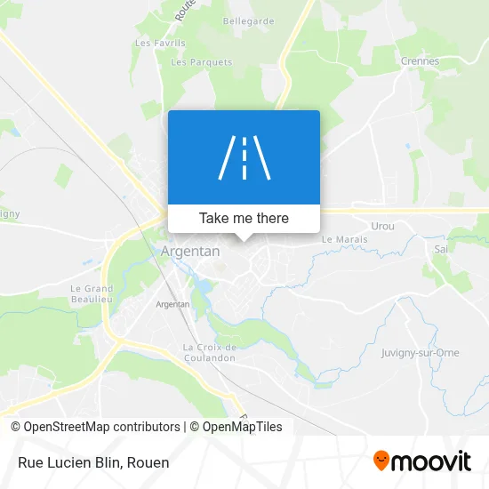 Rue Lucien Blin map