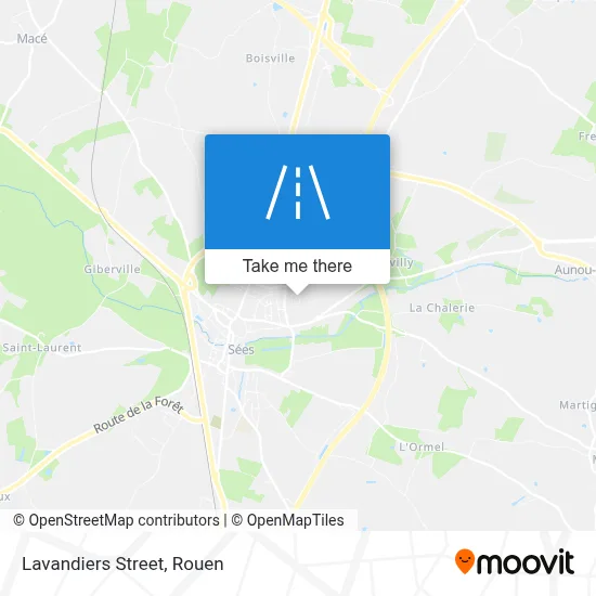 Rue Des Lavandiers map