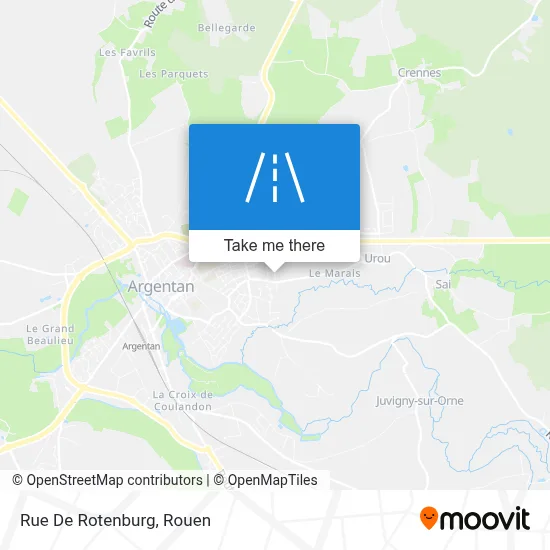 Rue De Rotenburg map