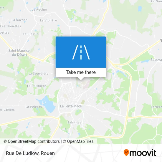 Rue De Ludlow map