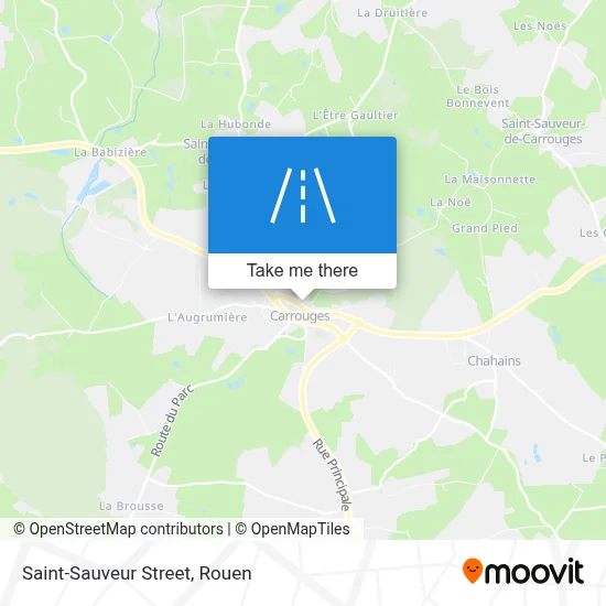 Rue De Saint-Sauveur map