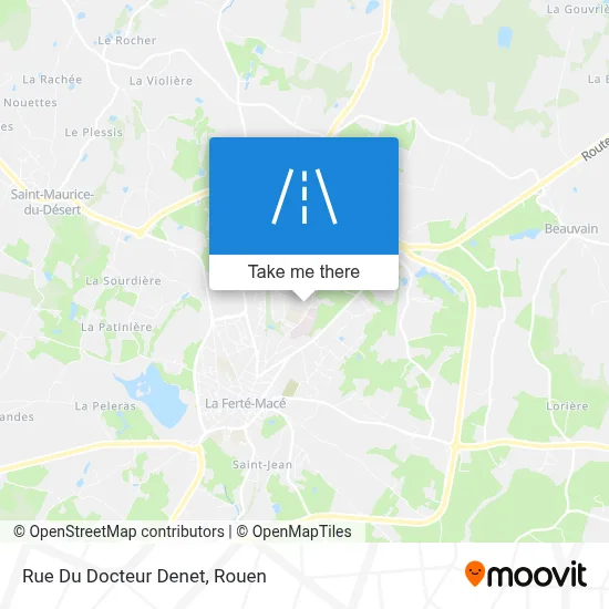 Rue Du Docteur Denet map