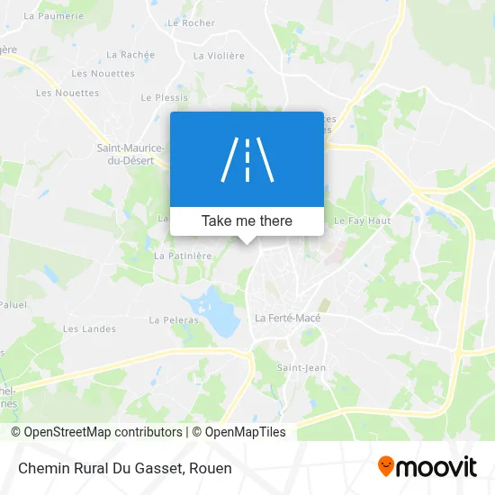 Chemin Rural Du Gasset map