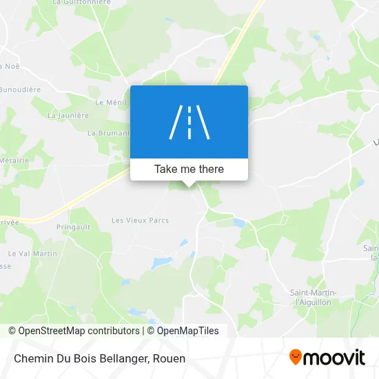 Chemin Du Bois Bellanger map