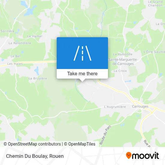 Chemin Du Boulay map
