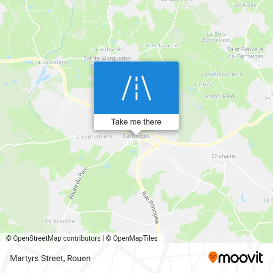 Rue Des Martyrs map