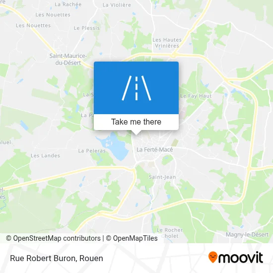 Rue Robert Buron map