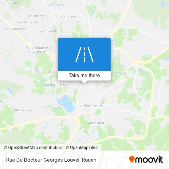 Rue Du Docteur Georges Louvel map