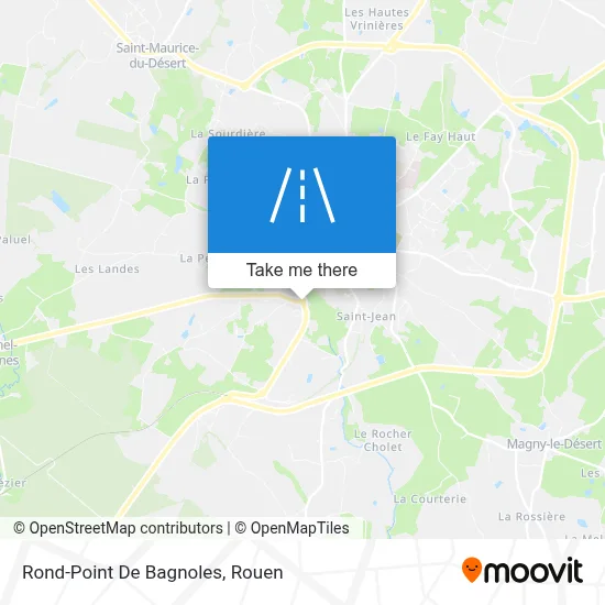 Rond-Point De Bagnoles map