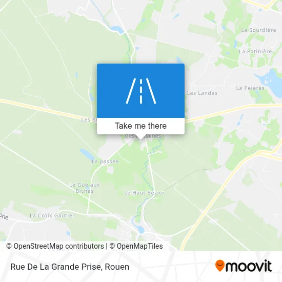 Rue De La Grande Prise map
