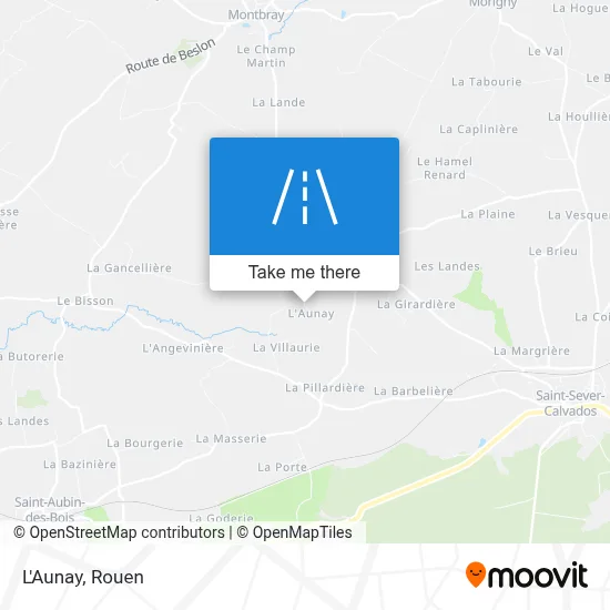 L'Aunay map