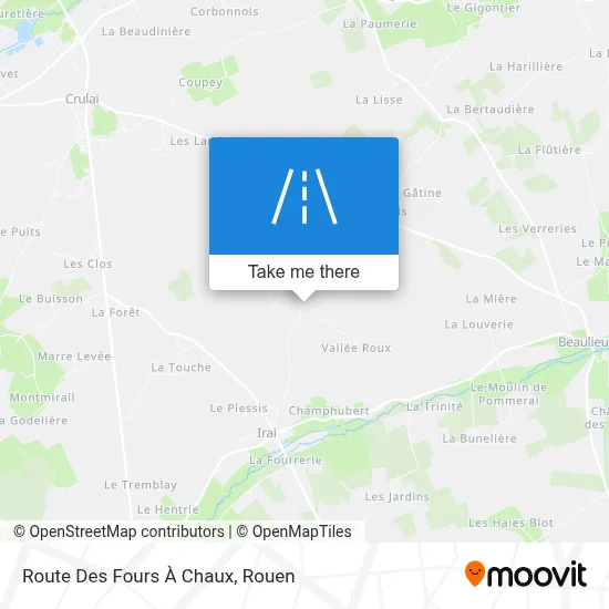Route Des Fours À Chaux map