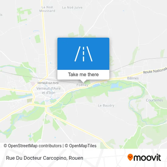 Rue Du Docteur Carcopino map
