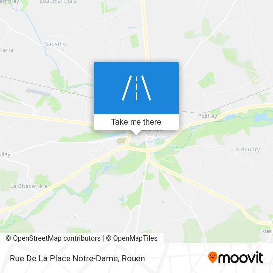 Rue De La Place Notre-Dame map