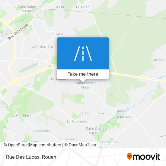 Rue Des Lucas map