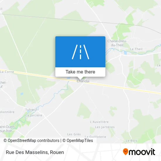 Rue Des Masselins map