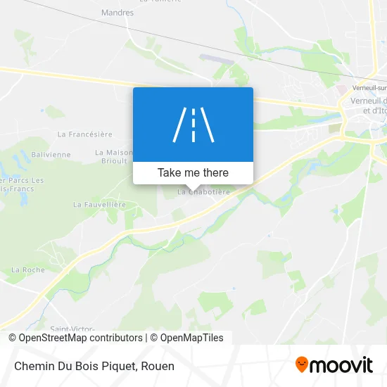 Chemin Du Bois Piquet map