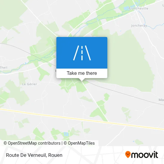 Route De Verneuil map