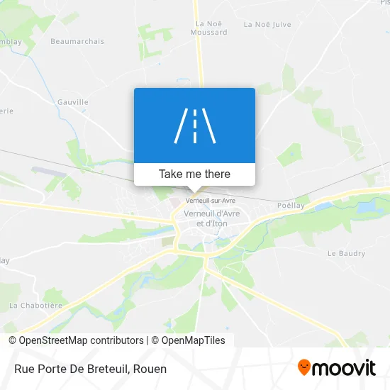 Rue Porte De Breteuil map