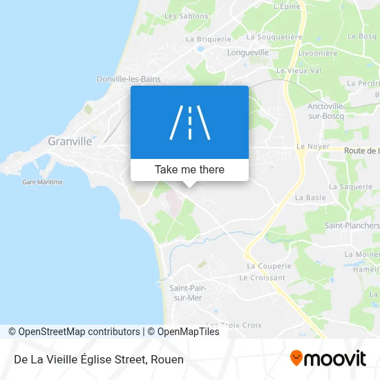 Rue De La Vieille Église map