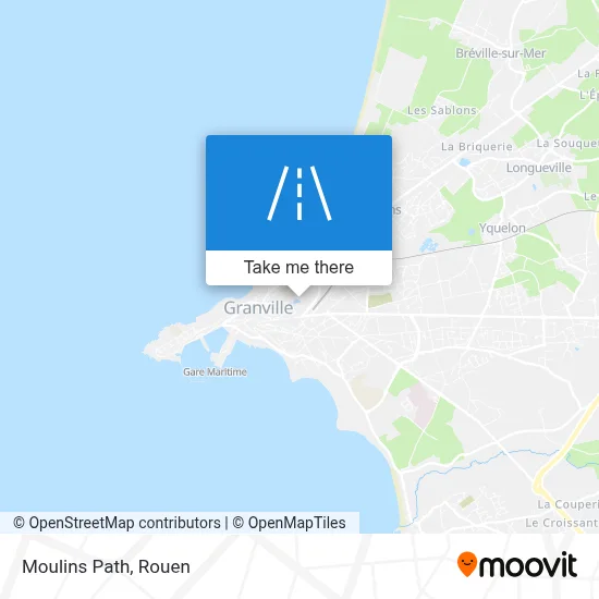 Chemin Des Moulins map
