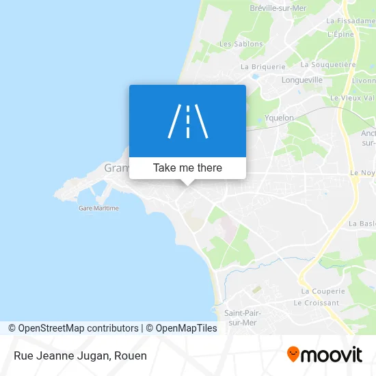 Rue Jeanne Jugan map