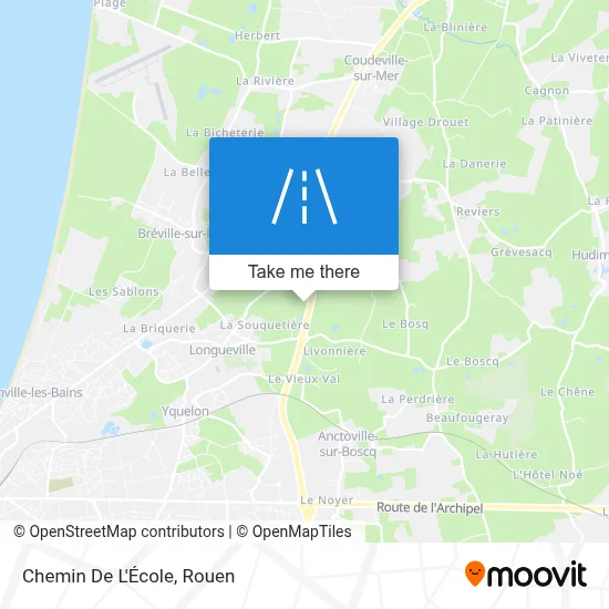Chemin De L'École map