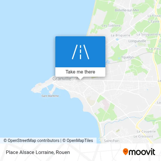 Place Alsace Lorraine map