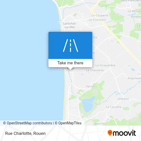 Rue Charlotte map