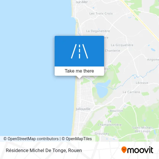 Résidence Michel De Tonge map