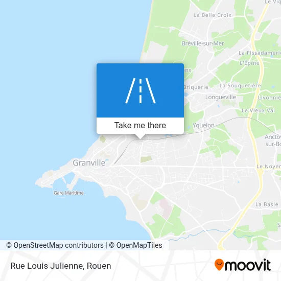 Rue Louis Julienne map