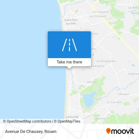 Avenue De Chausey map