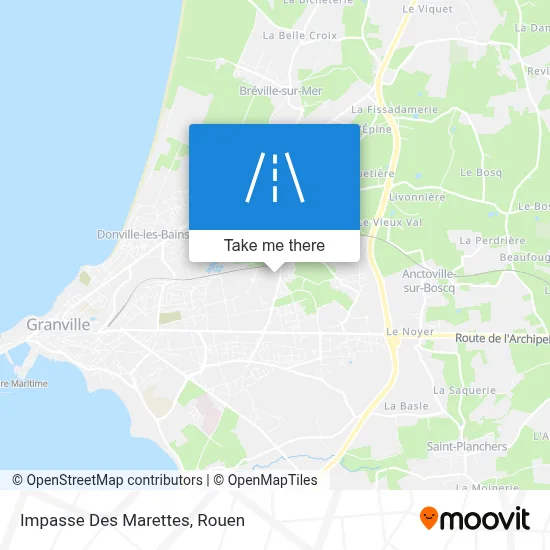 Impasse Des Marettes map