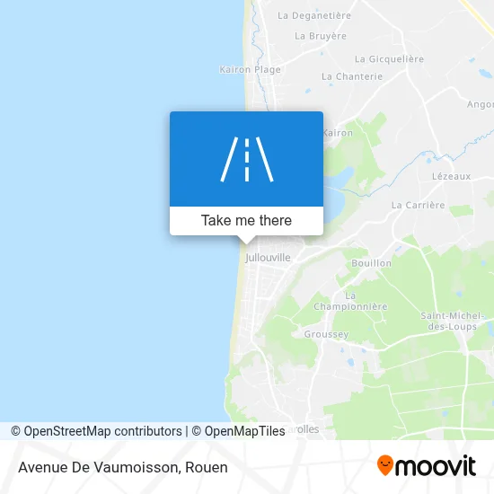 Avenue De Vaumoisson map