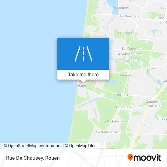 Rue De Chausey map