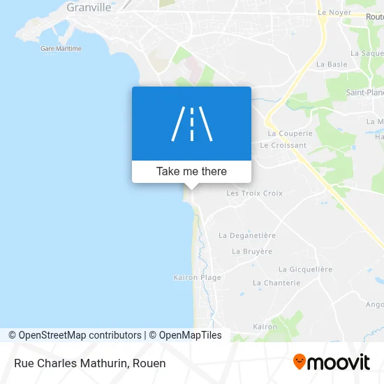 Mapa Rue Charles Mathurin
