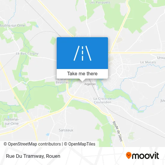 Rue Du Tramway map