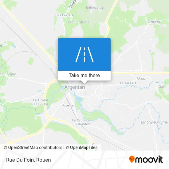 Rue Du Foin map