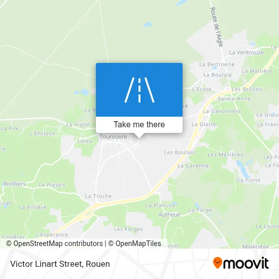 Mapa Rue Victor Linart
