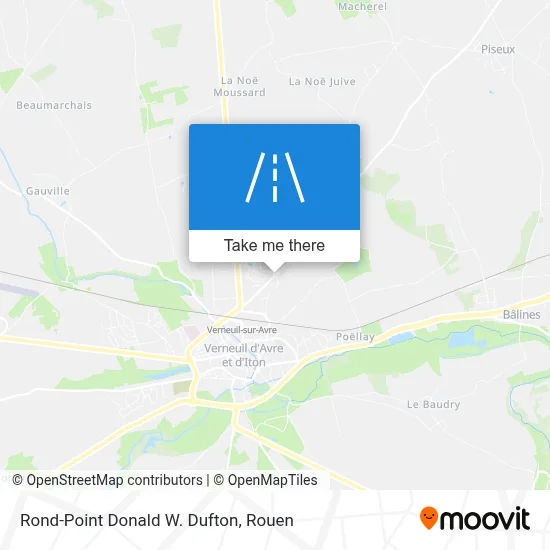 Rond-Point Donald W. Dufton map